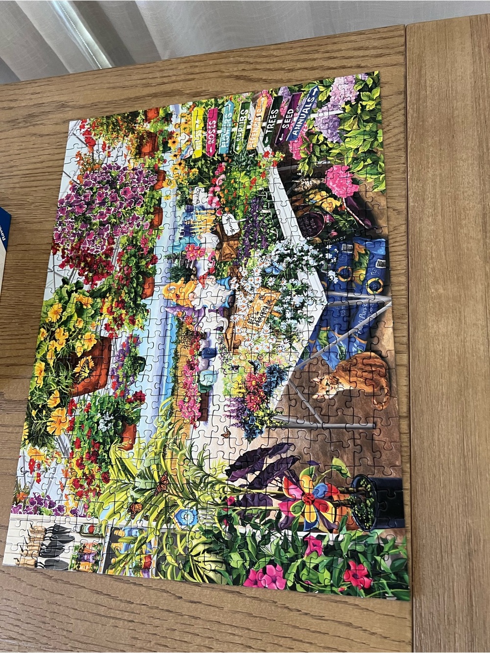 Ravensburger 500-Piece Garden Puzzle - Picture 2 of 3